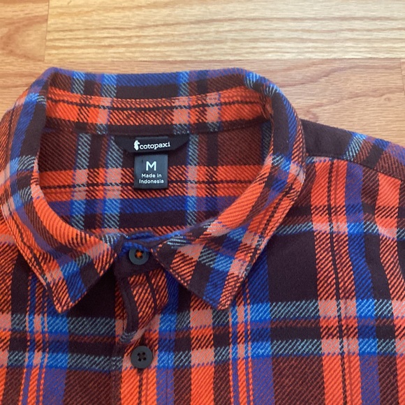 Cotopaxi Mens Mero Wool Flannel szM - Cavern Plaid - Picture 4 of 7